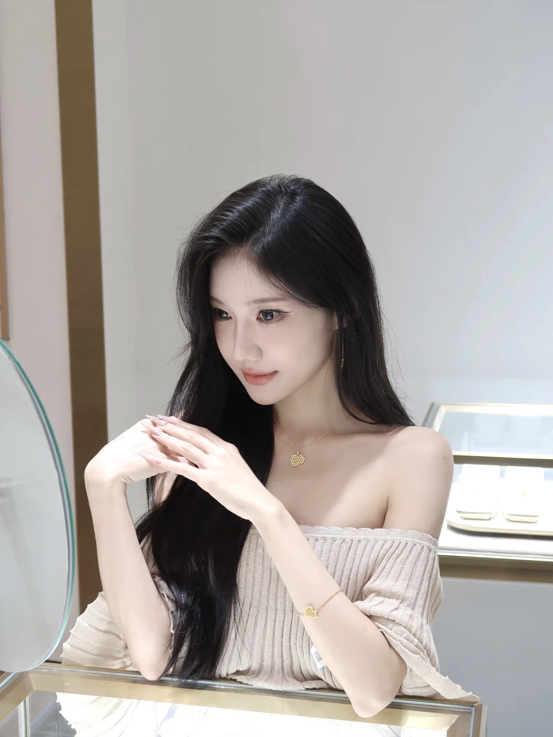 黄金给的贵气感