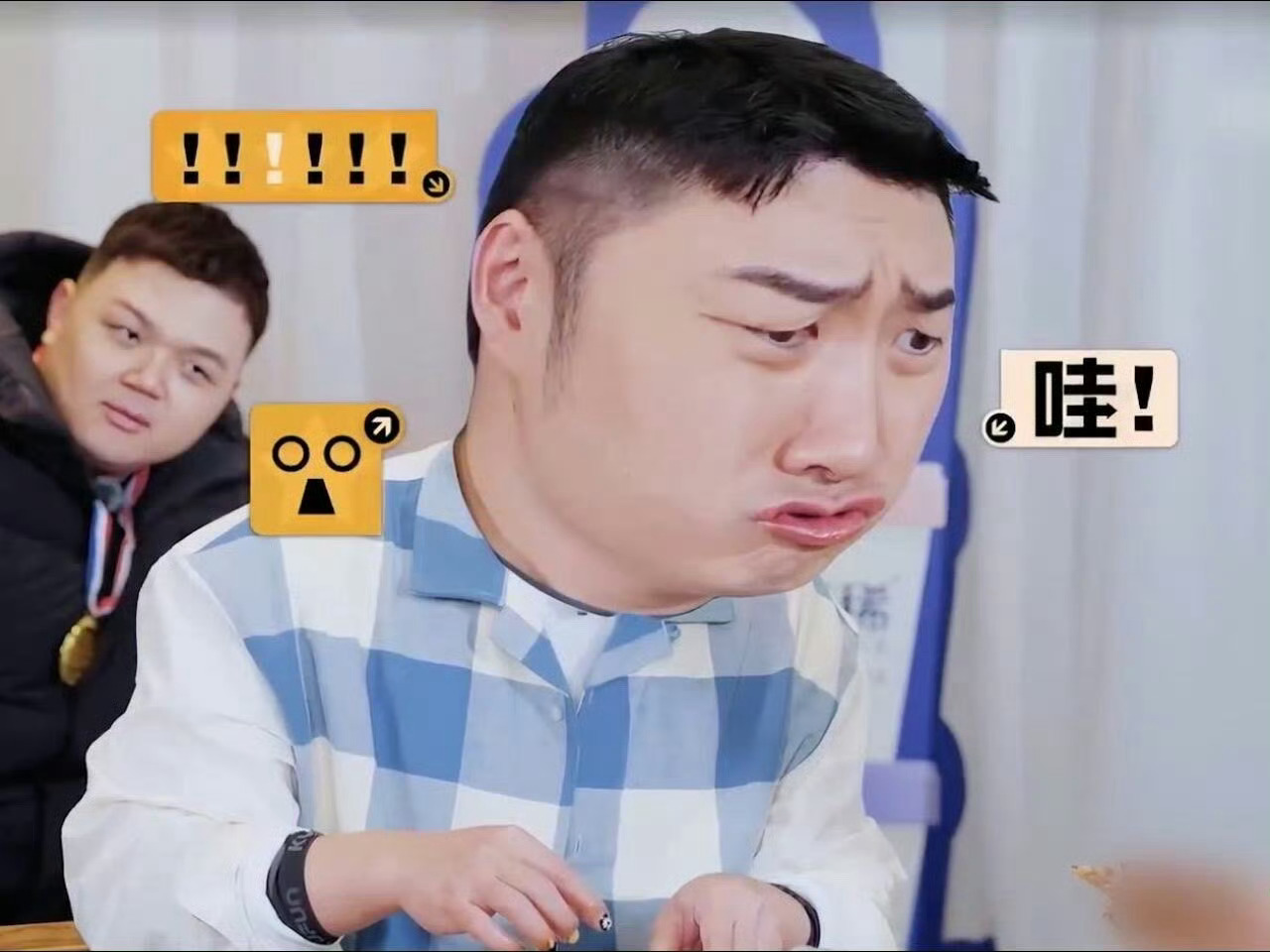 学员演戏时，陈赫即兴上前搭戏没人理。他连忙说“我上来不是骂你们”，只是可惜这机会