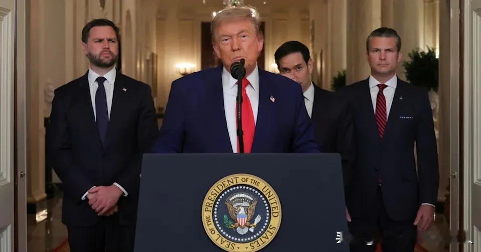 特朗普说战事"没那么快结束，但用不了多久"，四周前他说可能打四周或更长，阿布扎比