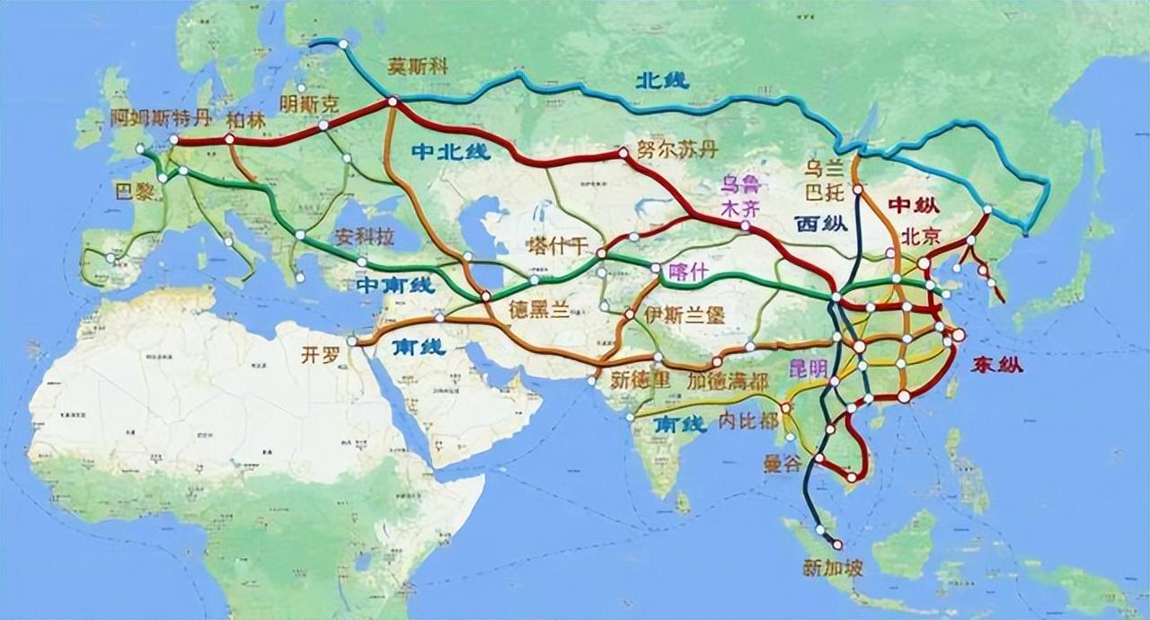 日本和中亚铁路线路绕过了俄罗斯，能绕过中国吗？
高市早苗拿了不少利益出来，诱惑纠