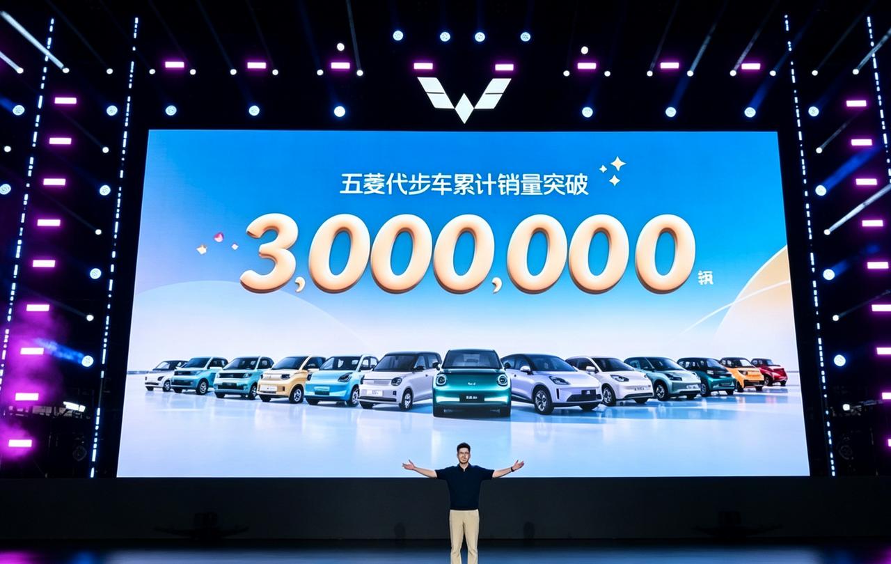 宏光 MINIEV 迎来上市六周年，同步五菱代步车达成 300 万用户里程碑！很