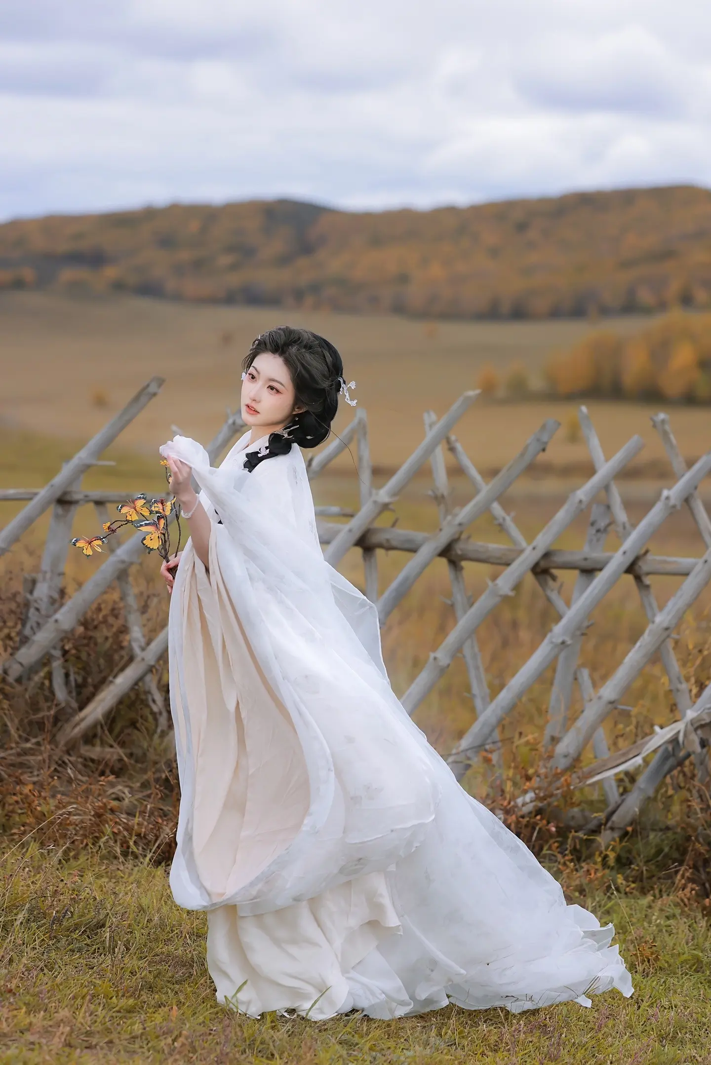 又把终生误……