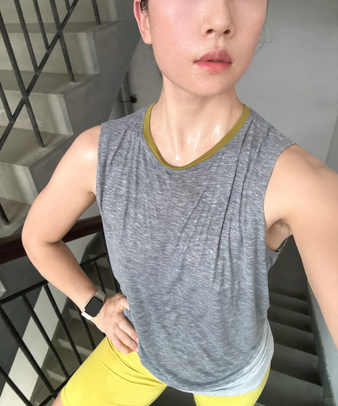 爬楼梯上瘾！
