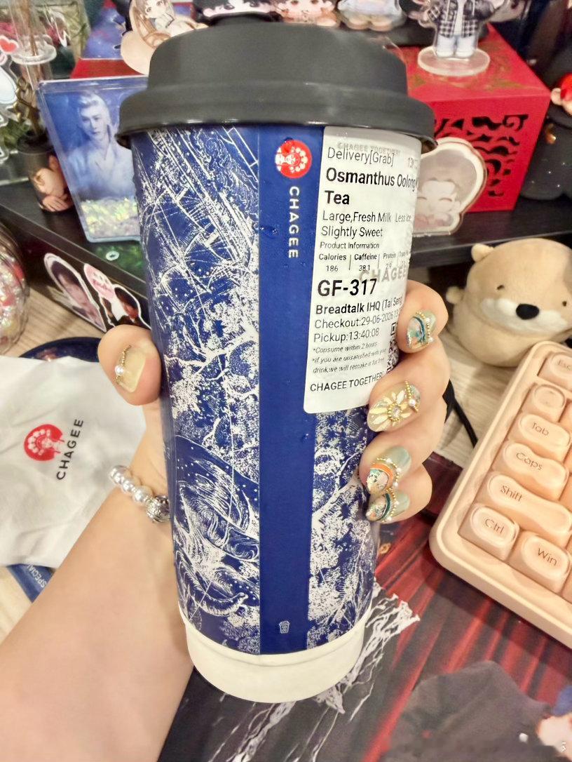 每日一餐分享 每日一餐分享 今天想喝霸王茶姬～