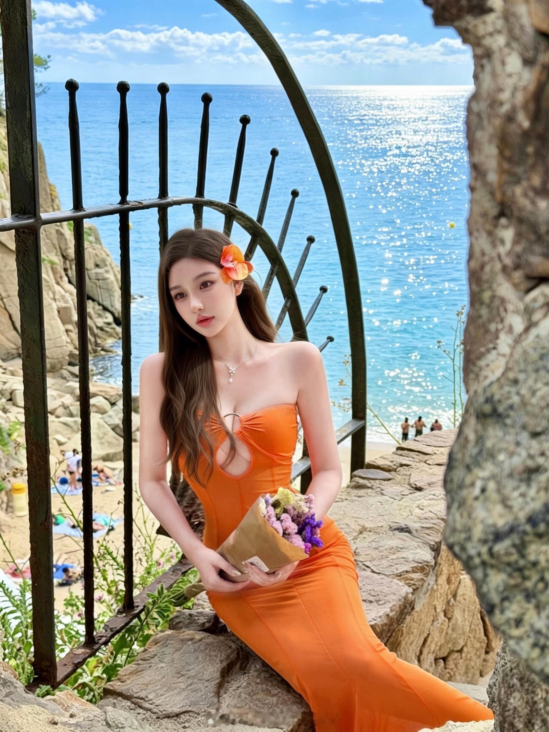 🇪🇸tossa 小镇🫧蓝色大海的传说取景地🌊西班牙巴萨罗那tossa蓝色