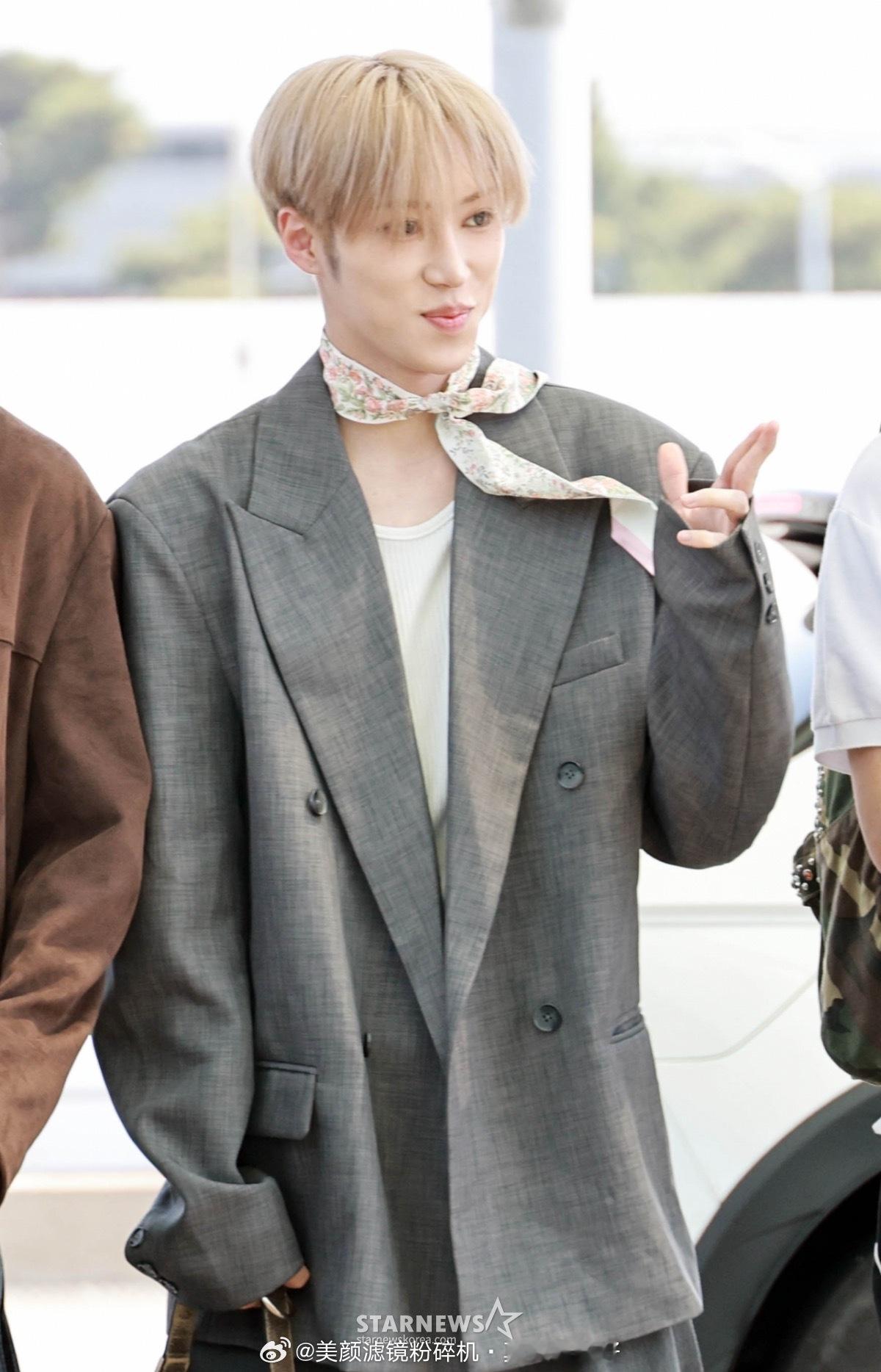 Ald1金俊抒，张家豪，Leo，李相沅，周安信，贺鑫隆，郑相炫今日机场新闻图 