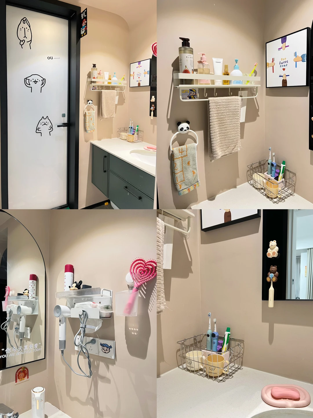 1㎡卫生间干区收纳｜越用越爱的小空间🚿