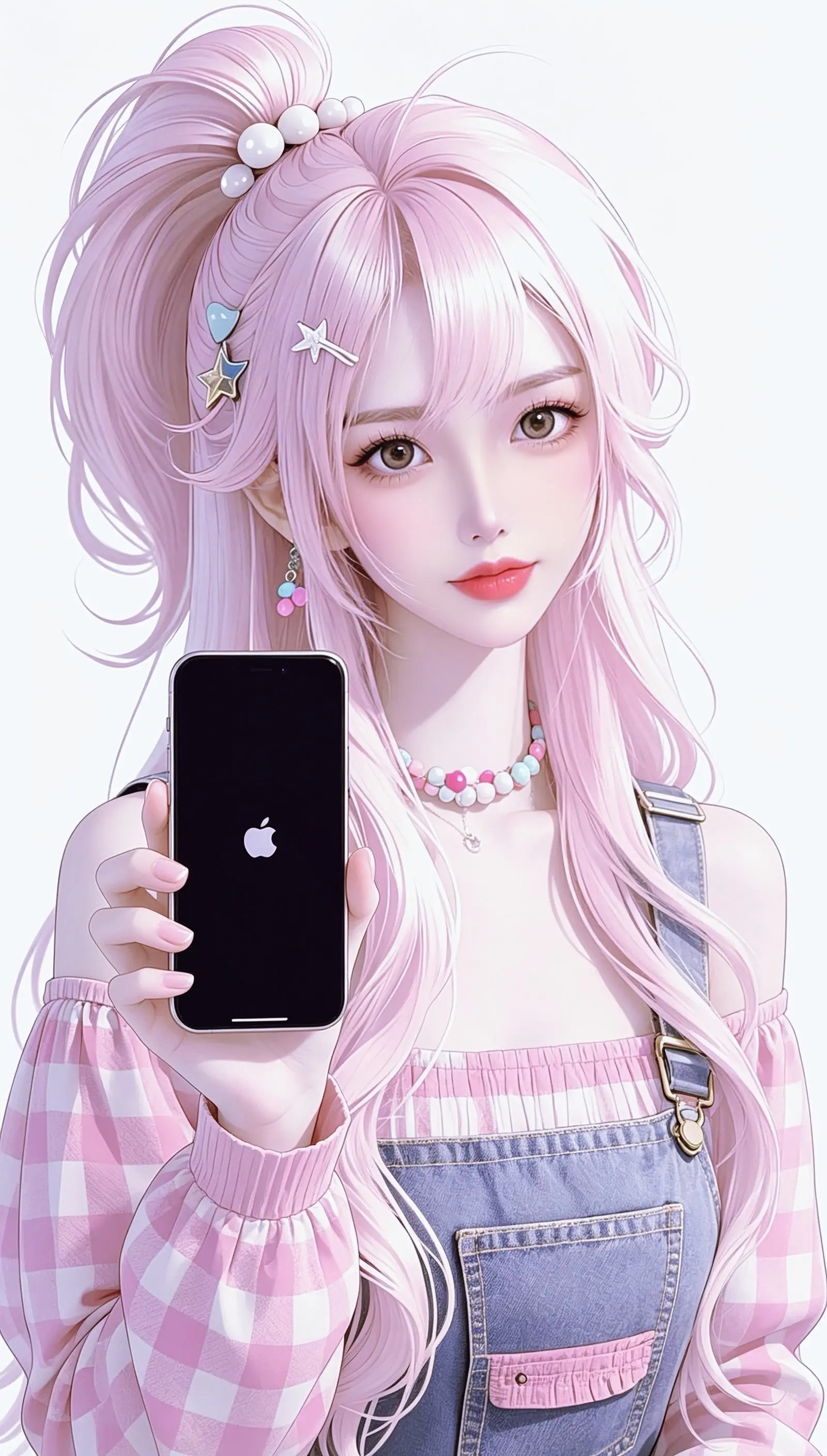 AI粉系少女风 ai创作
