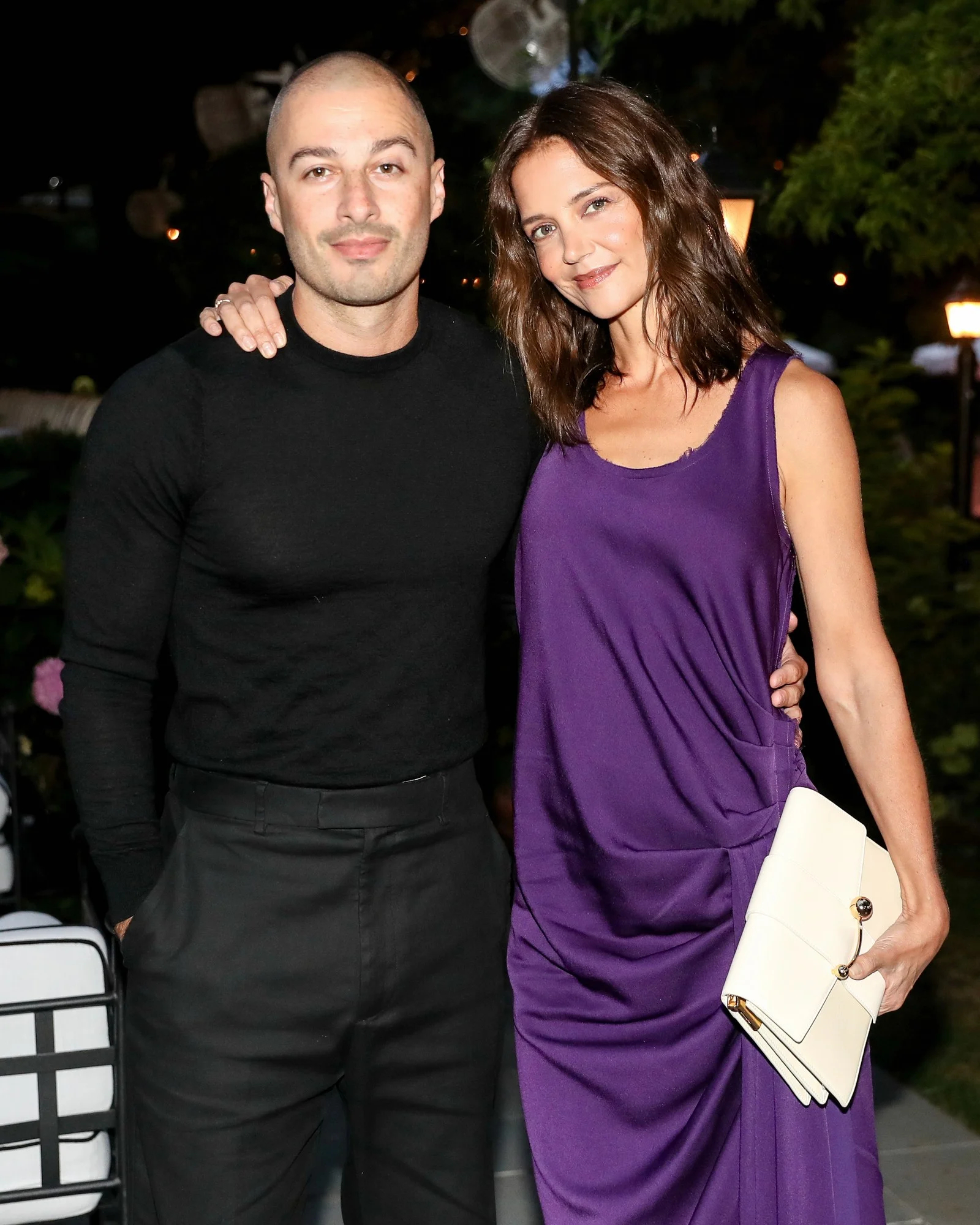 Katie Holmes和男友Jason Bard Yarmosky 20日纽约