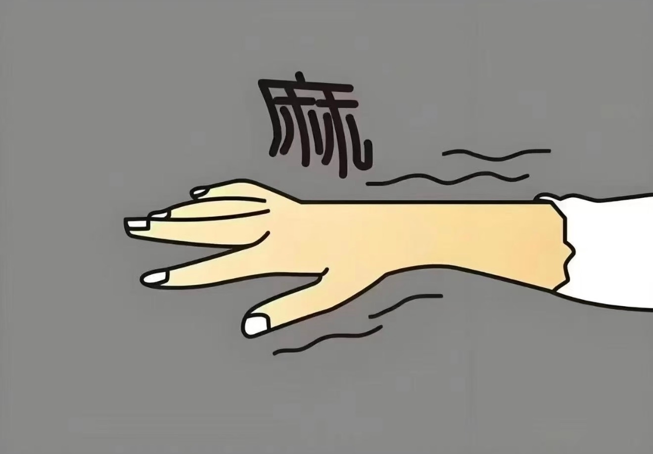 今天下午不知道怎么回事，手一直麻！到现在！有懂的小伙伴吗？需要去医院吗？ 