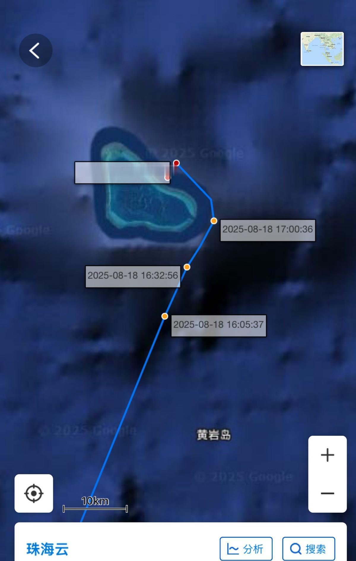 不是填岛？向阳红10号之后，中方“无人航母”突然抵达黄岩岛！菲律宾这才发现上当