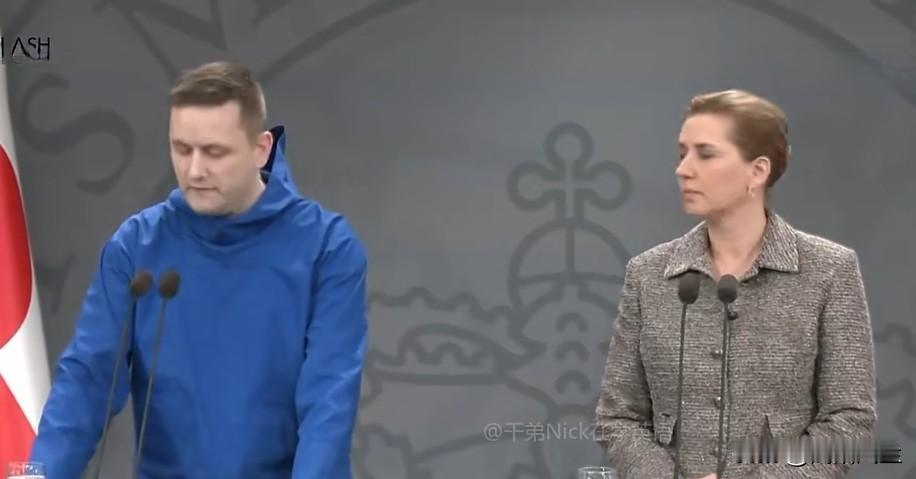 格陵兰总理延斯-弗雷德里克·尼尔森：
“我们正面临一场地缘政治危机，如果我们现在