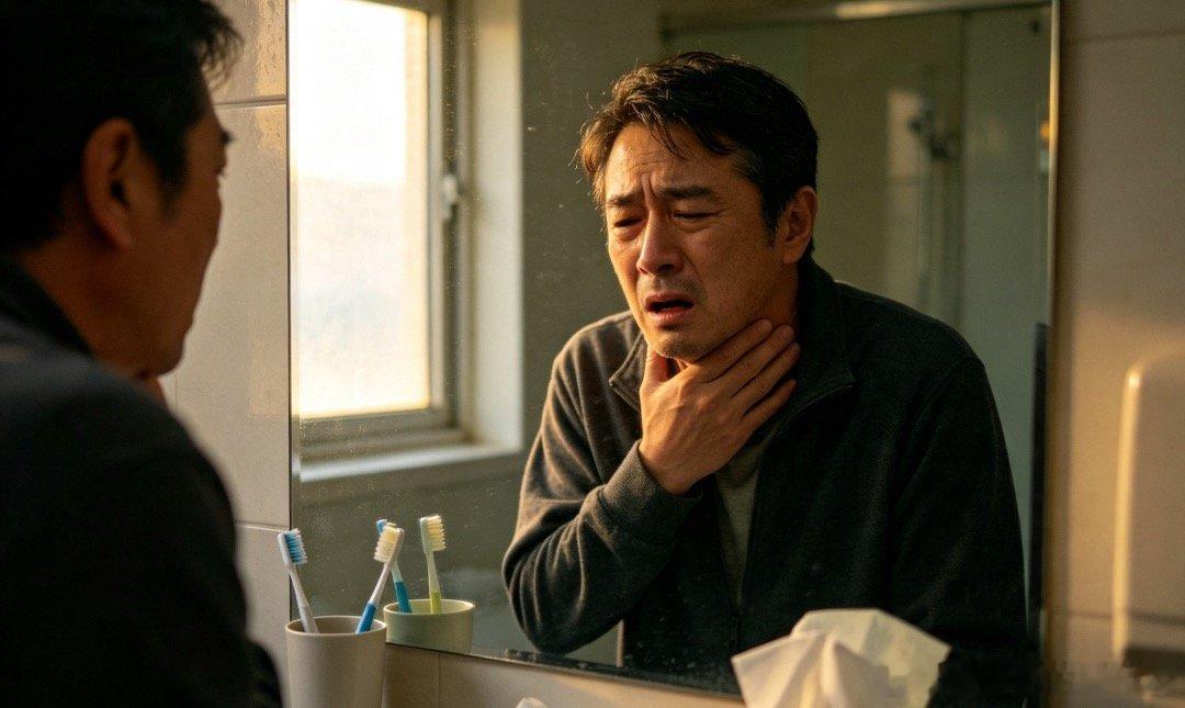 广东男子错把癌症当上火喝一月凉茶广东男子咽喉不舒服，一直当成上火长期喝凉茶调理，