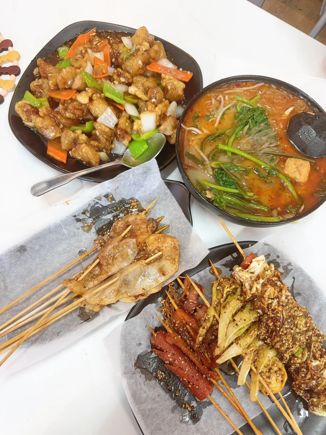 湾区新开！老式油香炸串+黏糊麻辣烫😍太解馋