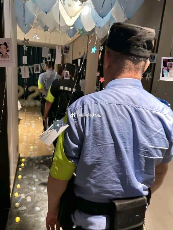 抖音上有一个女孩为了给男友过生日，偷偷跑去酒店布置房间，准备给男友一个惊喜。结果