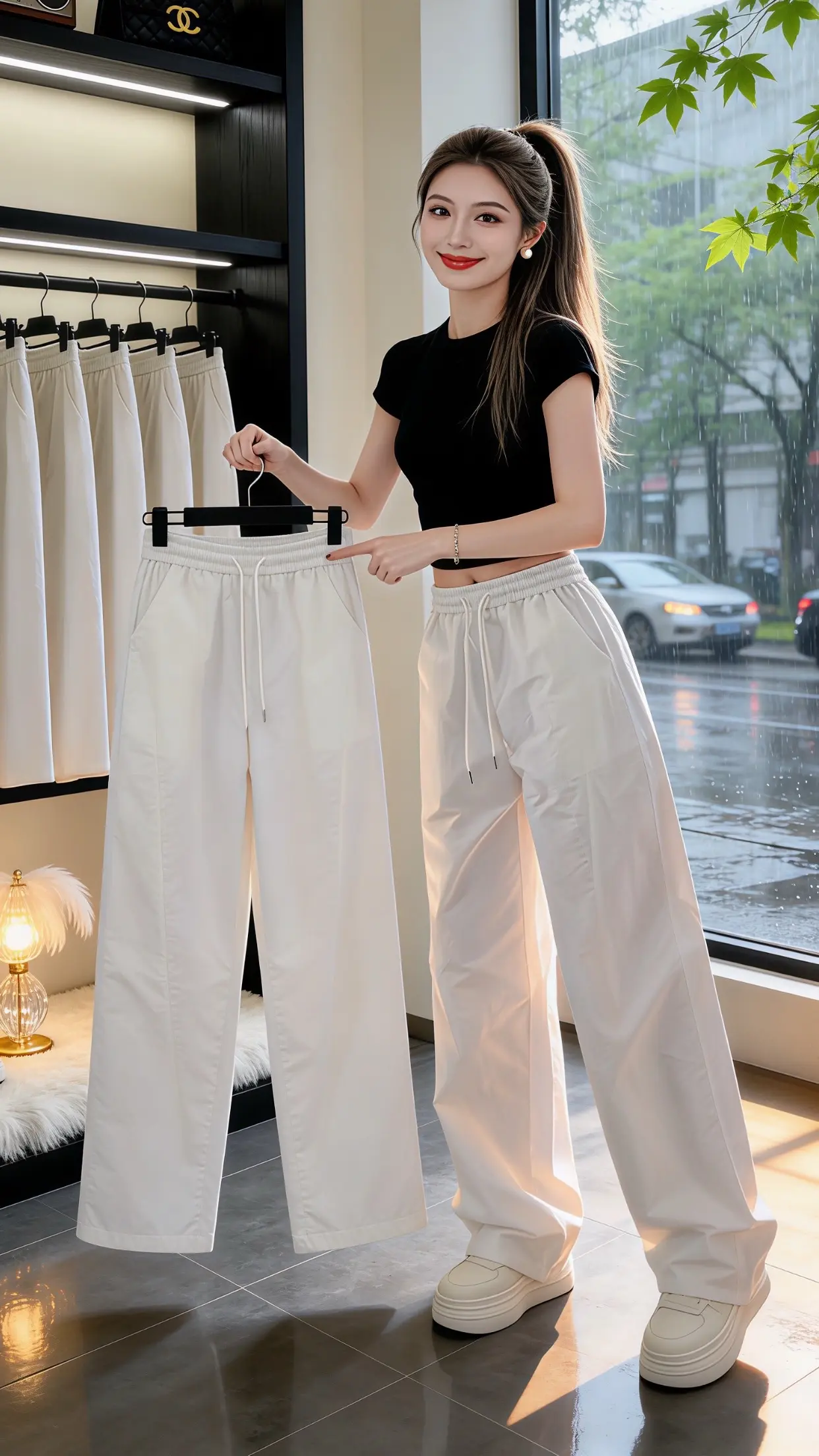 百搭神裤人手一条 修饰腿型的裤子 显瘦显高显腿长裤子 这才是女生们想找...