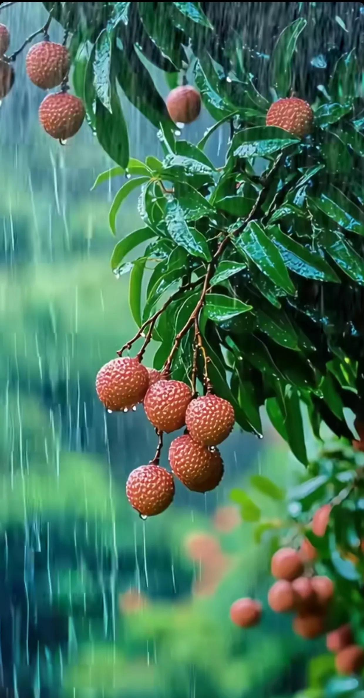 在田园生活中，聆听细雨洒落在绿叶上的声音，感受大自然的祥和与宁静。这是最纯净的乡