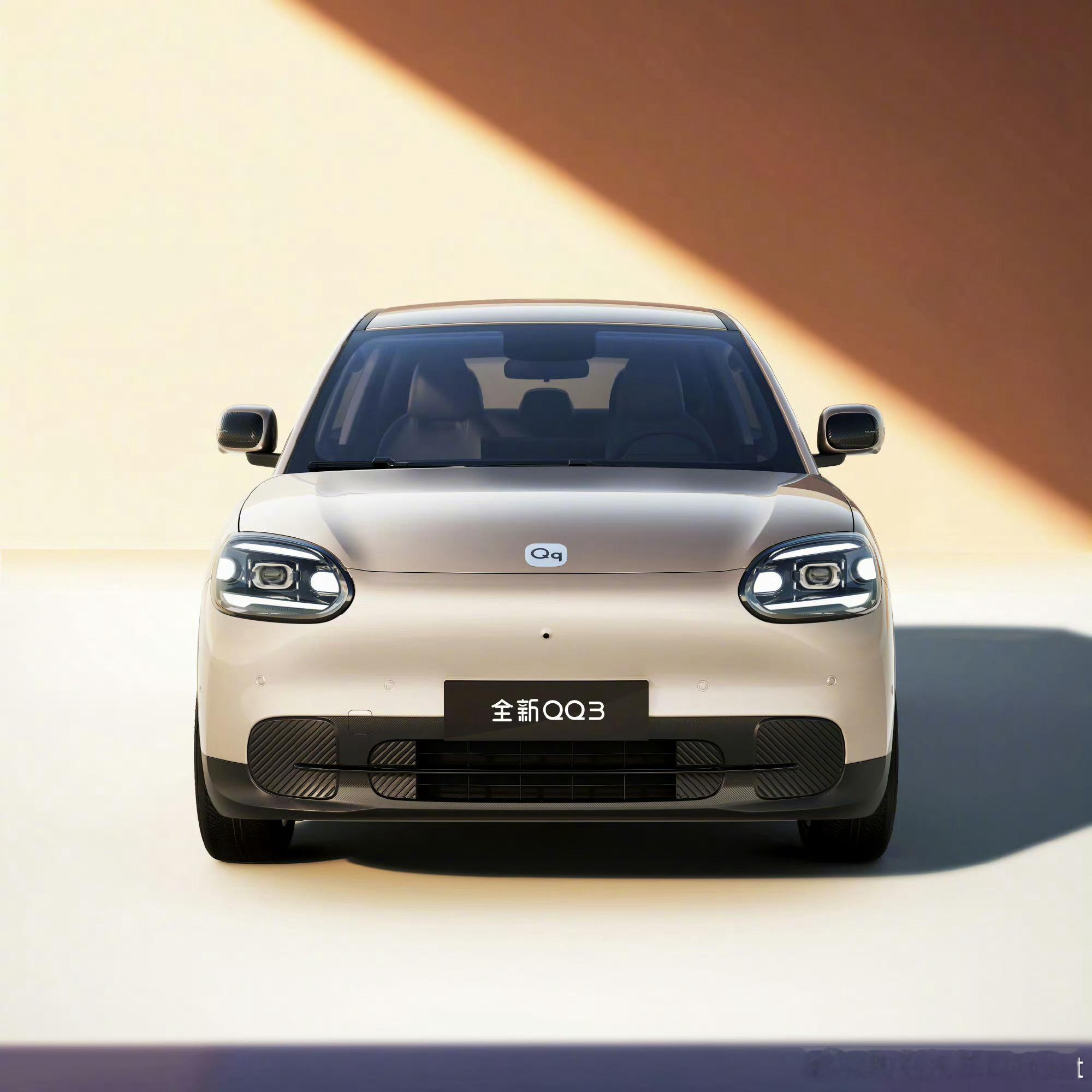 全新QQ用AI重塑小车之王QQ这个名称是奇瑞一个重要的资产现在A0级市场基本是星