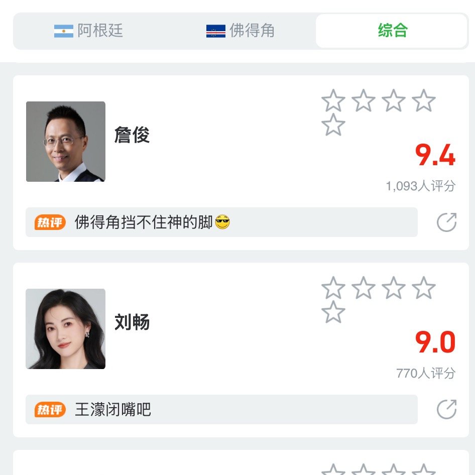 我都说了竞体圈没有那个搞砸一切还要别人捧着曾经金牌的待遇。这里面最佩服的就是刘畅