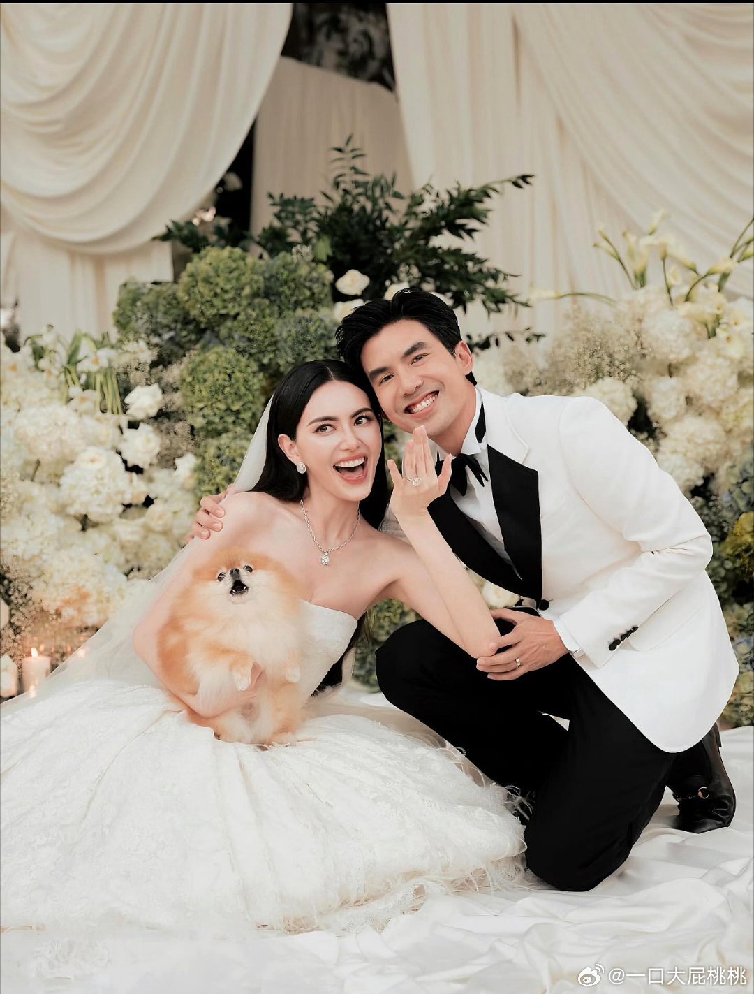 Mai今日举办婚礼💒，美美婚纱照 ​​​