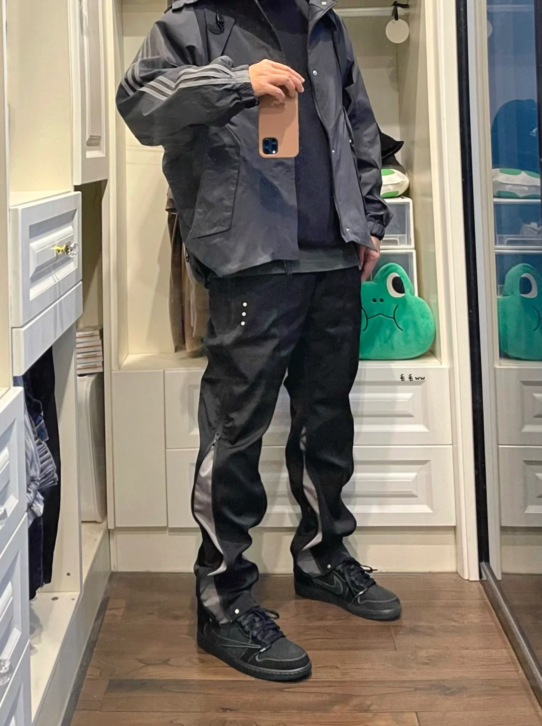 All Black｜冲锋衣穿搭