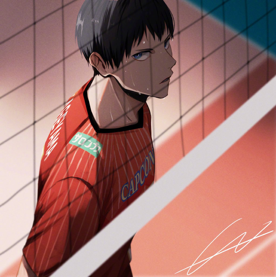 #排球少年# 这一组画风真的帅！别太会画了吧[抓狂][抓狂] (x:KKNO_K