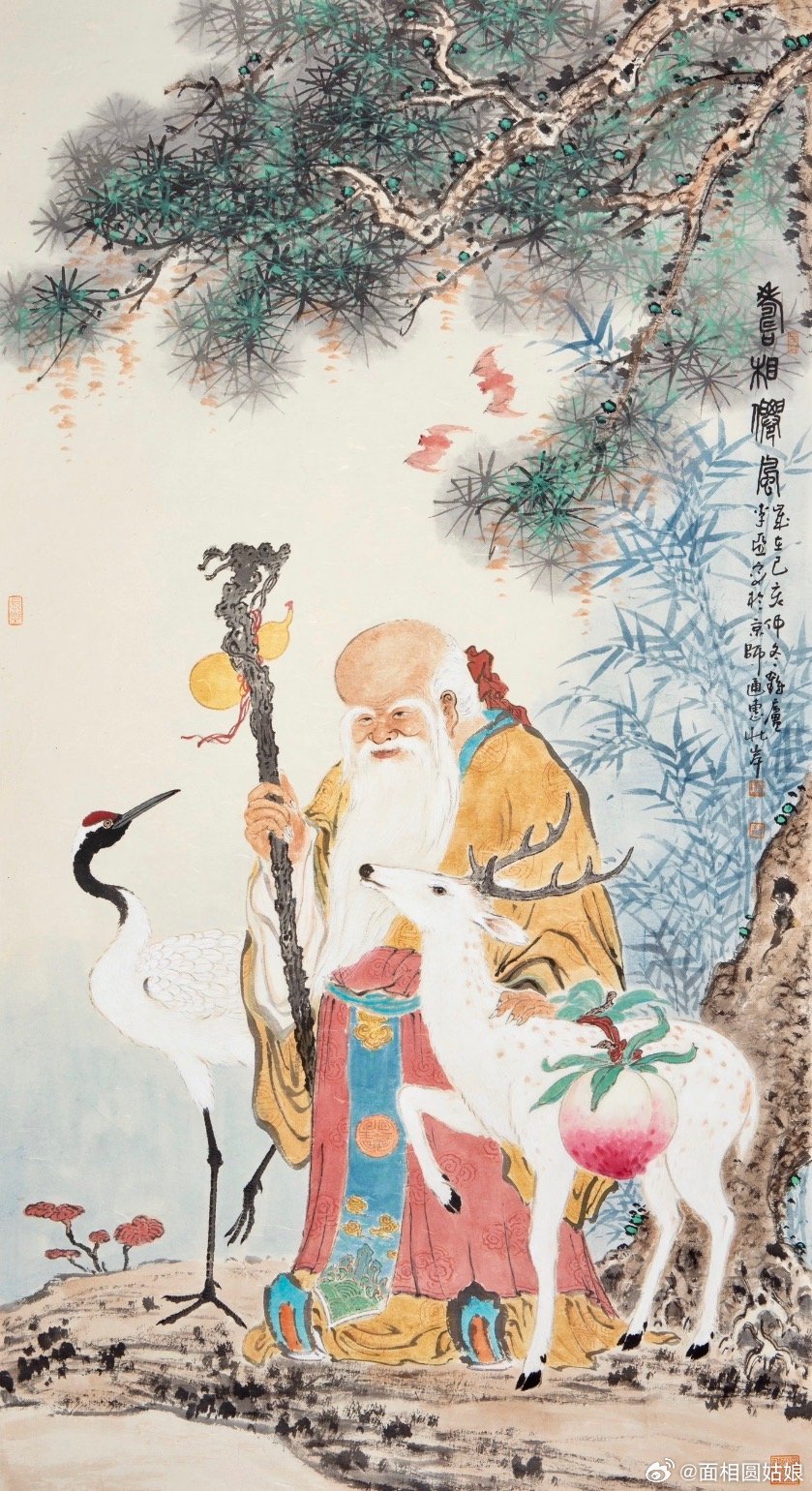 拜一拜寿星公老人顺顺利利度过年关，长寿安康又一年！ ！！！ 