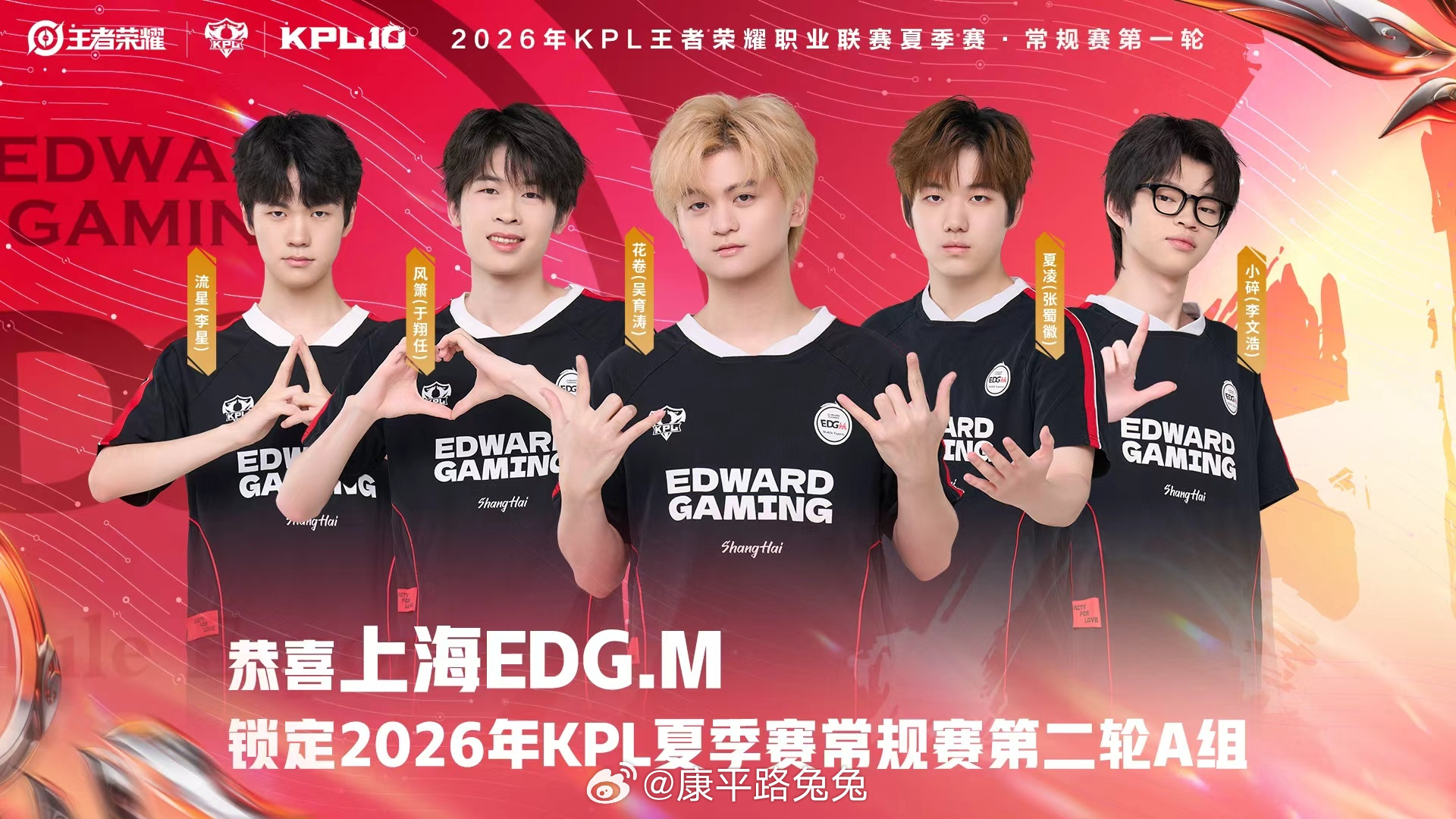 EDGM二连胜锁定A组EDGM战胜eStar 恭喜上海EDG.M确认锁定2026