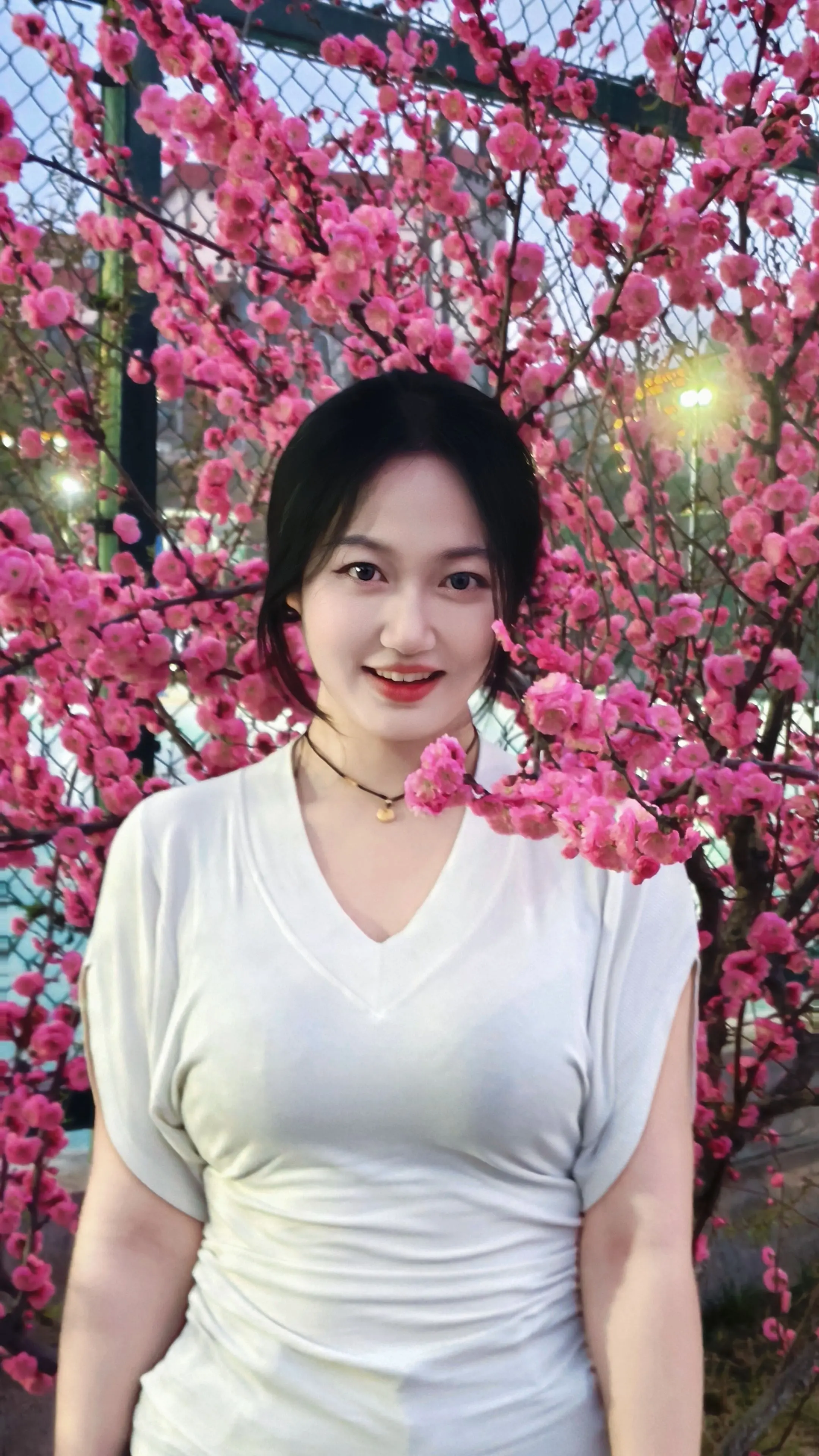 这个春天和我在兰财赏花好吗