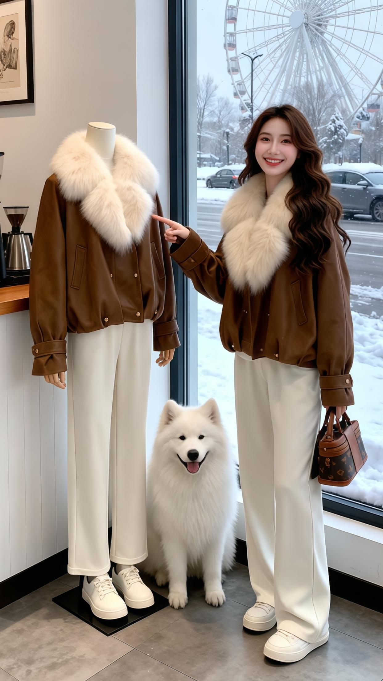 冬季搭配 名媛风 气质女神穿搭 名媛气质 精致穿搭