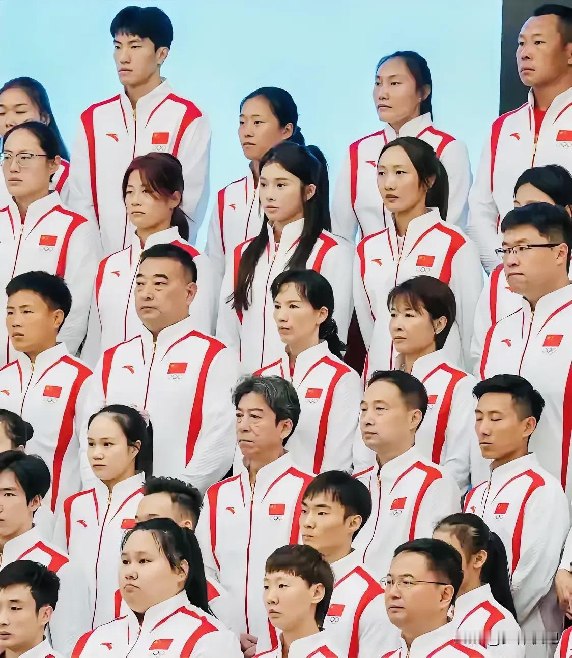 巴黎奥运会代表团出征大会，王曼昱、吴艳妮、冯彬、李玉婷……大家看到哪些熟悉的面孔