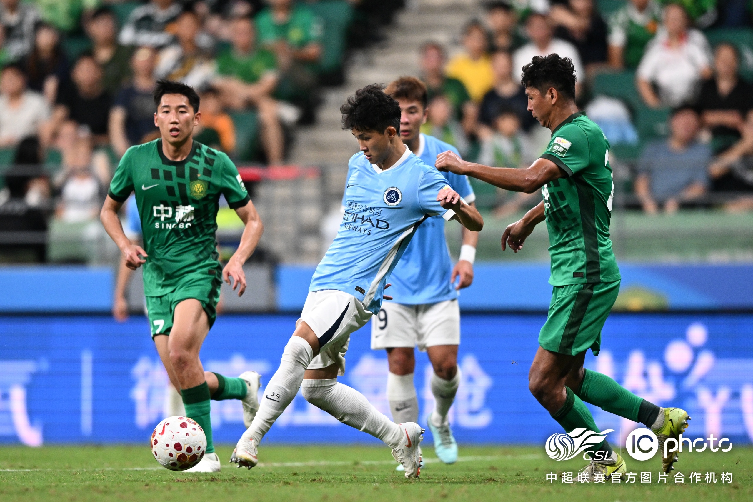 首秀，是开始，更是新的期待💪北京国安vs深圳新鹏城中超联赛