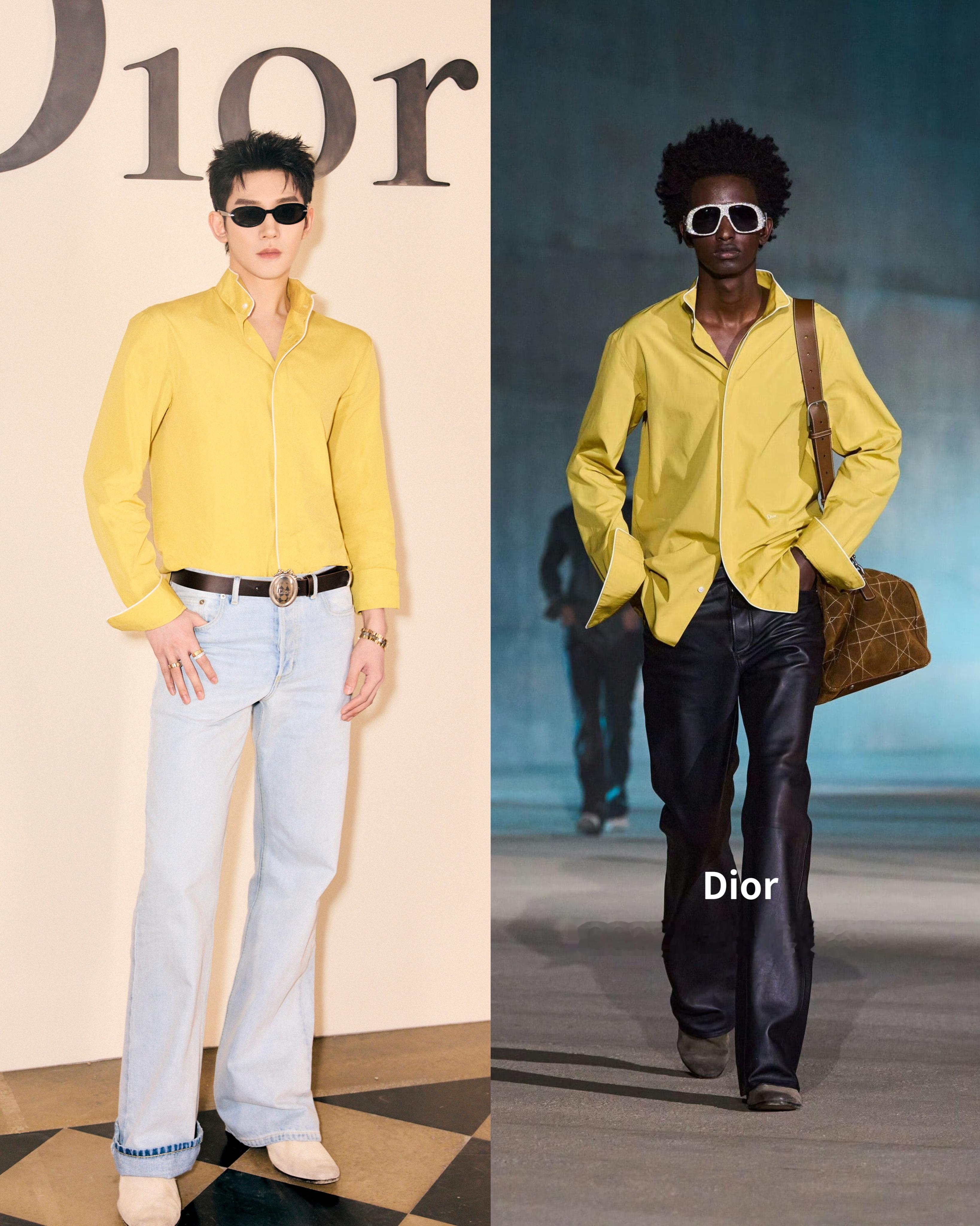 邓为｜Dior Fashion Shows 男装周 邓为的三场 Dior 大秀，