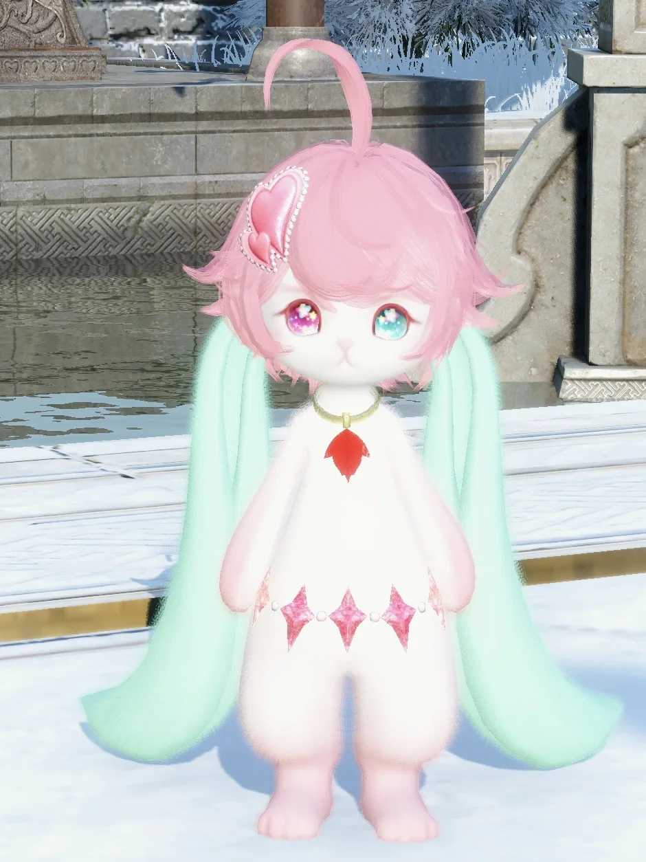 太开心了，终于拥有了最喜欢的薄荷粉福宝🌸