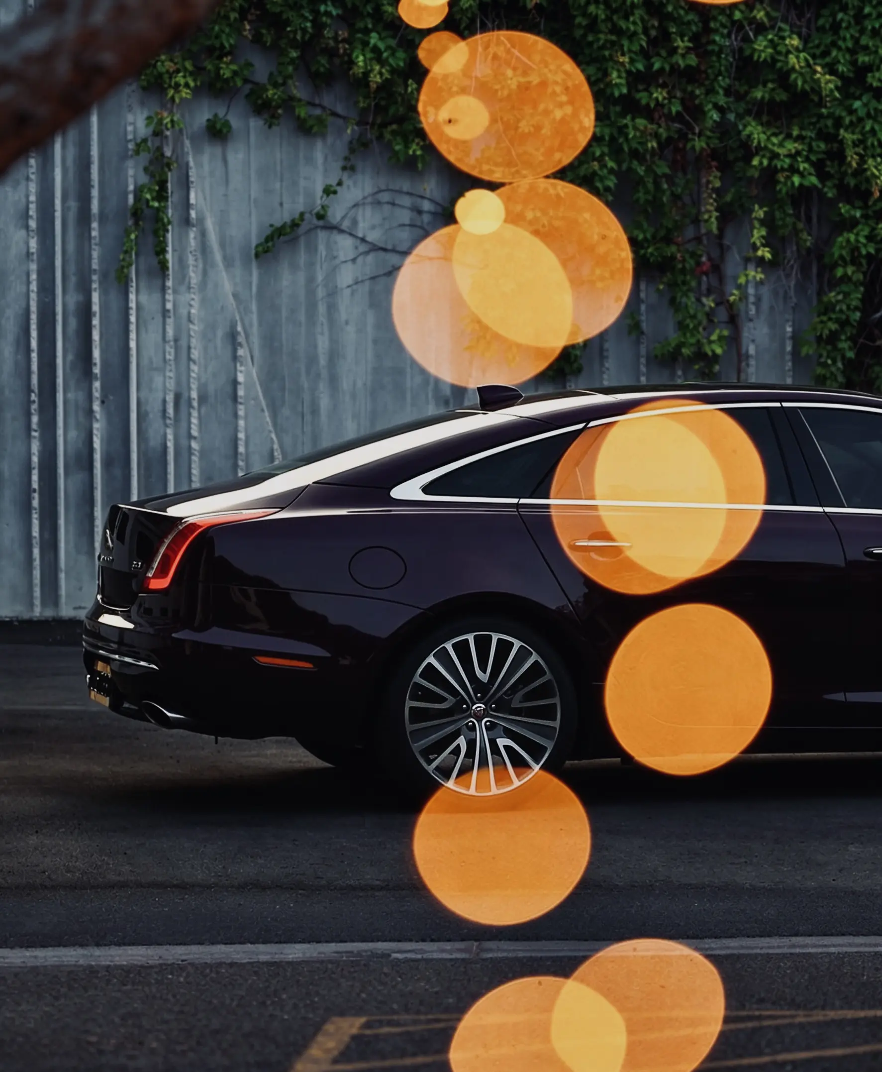 绝美的英伦溜背设计。