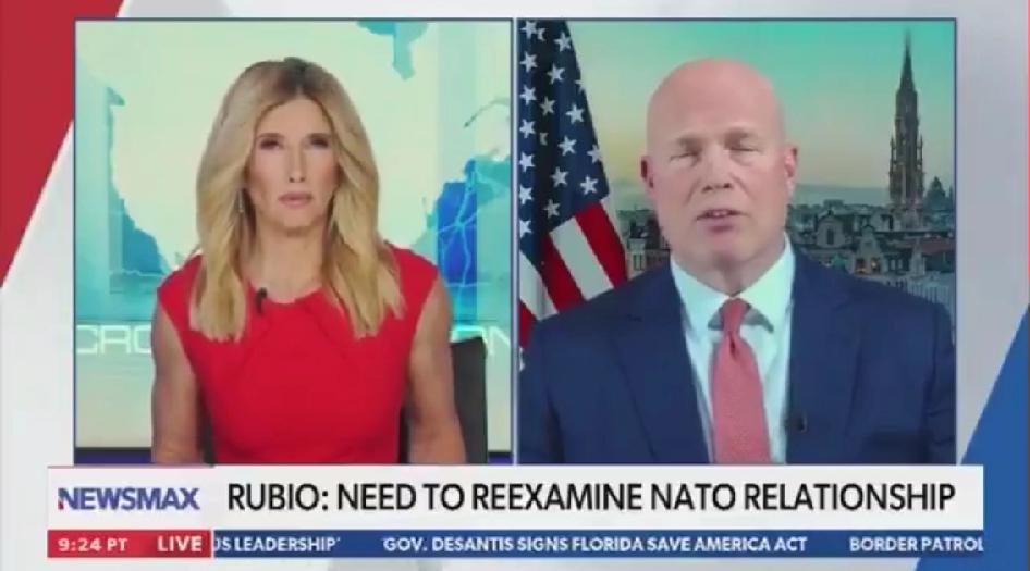 美国常驻北约代表惠特克证实，特朗普政府正在重新审视所有与北约相关的事务，其中直接