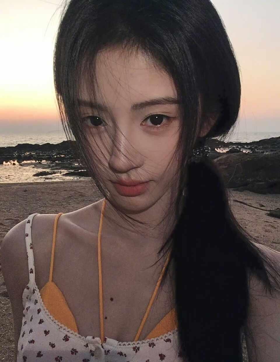 有种美我称之为感觉.
明星 神颜