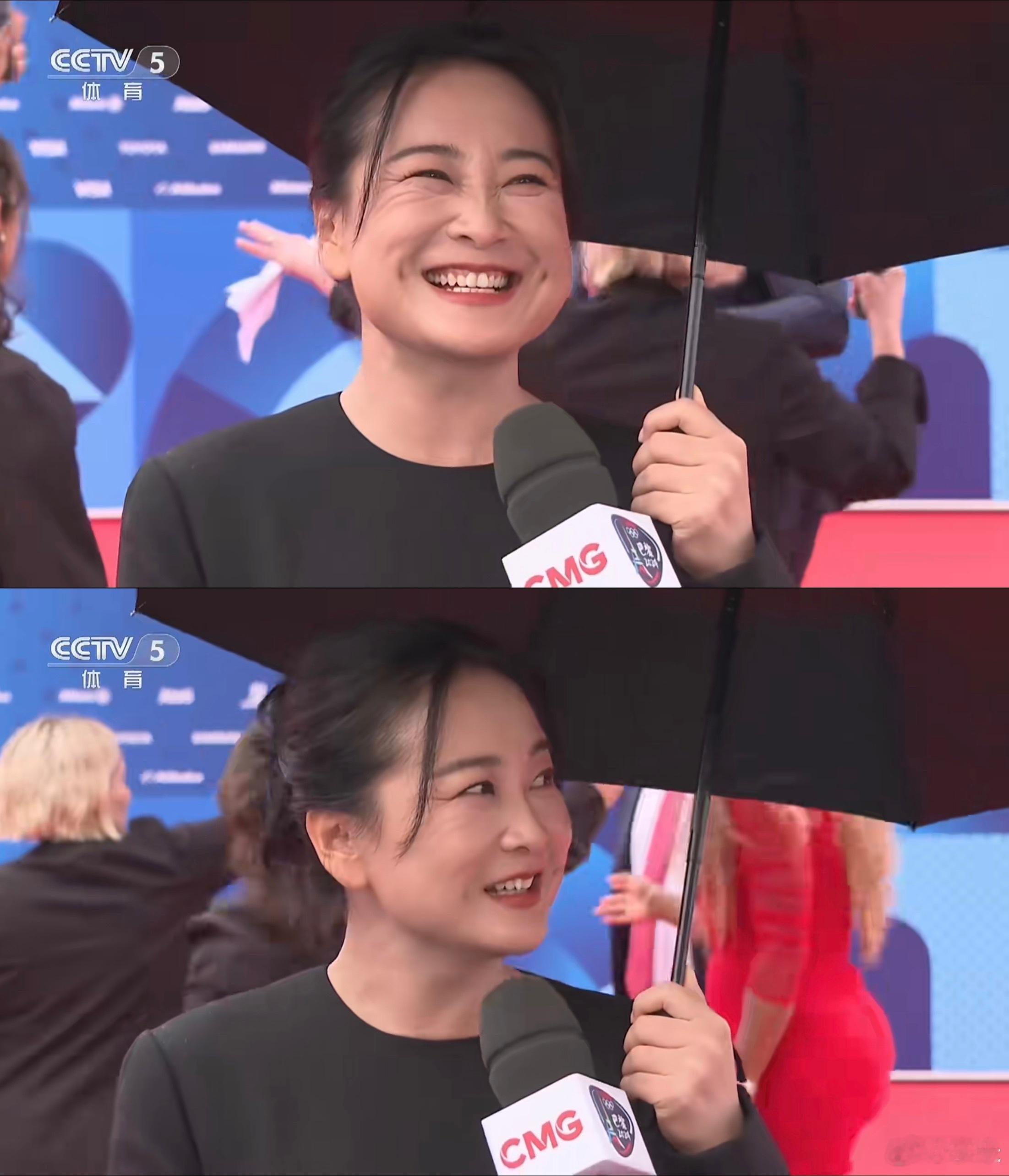 在巴黎奥运亮相的贾玲好耀眼，自信又干练✨ ​​​