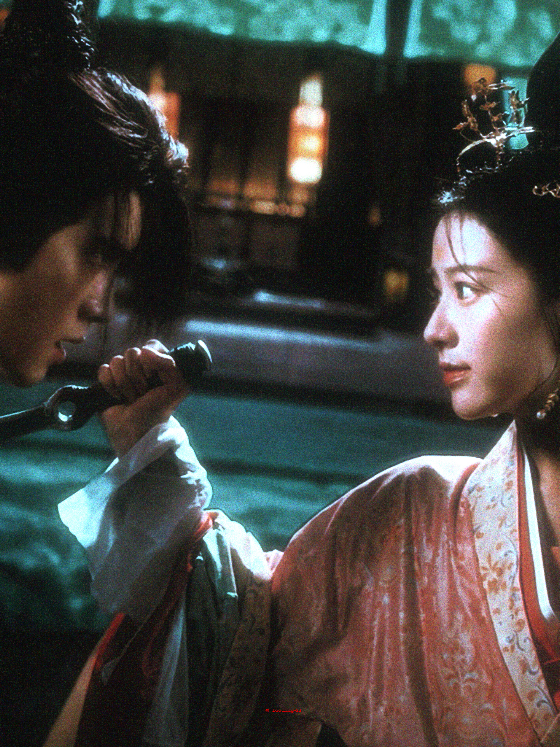 风萧萧兮。江湖夜雨十年灯