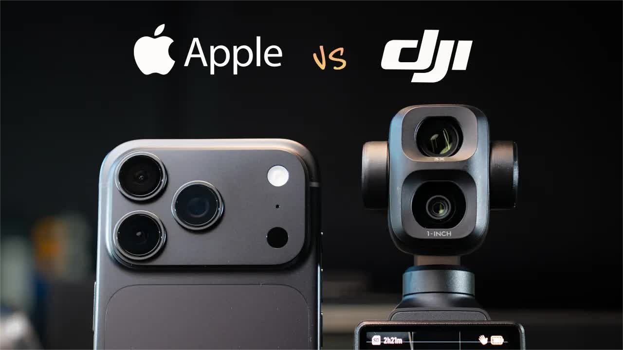 苹果iPhone 18 Pro vs 大疆Osmo Pocket 4P -评测~