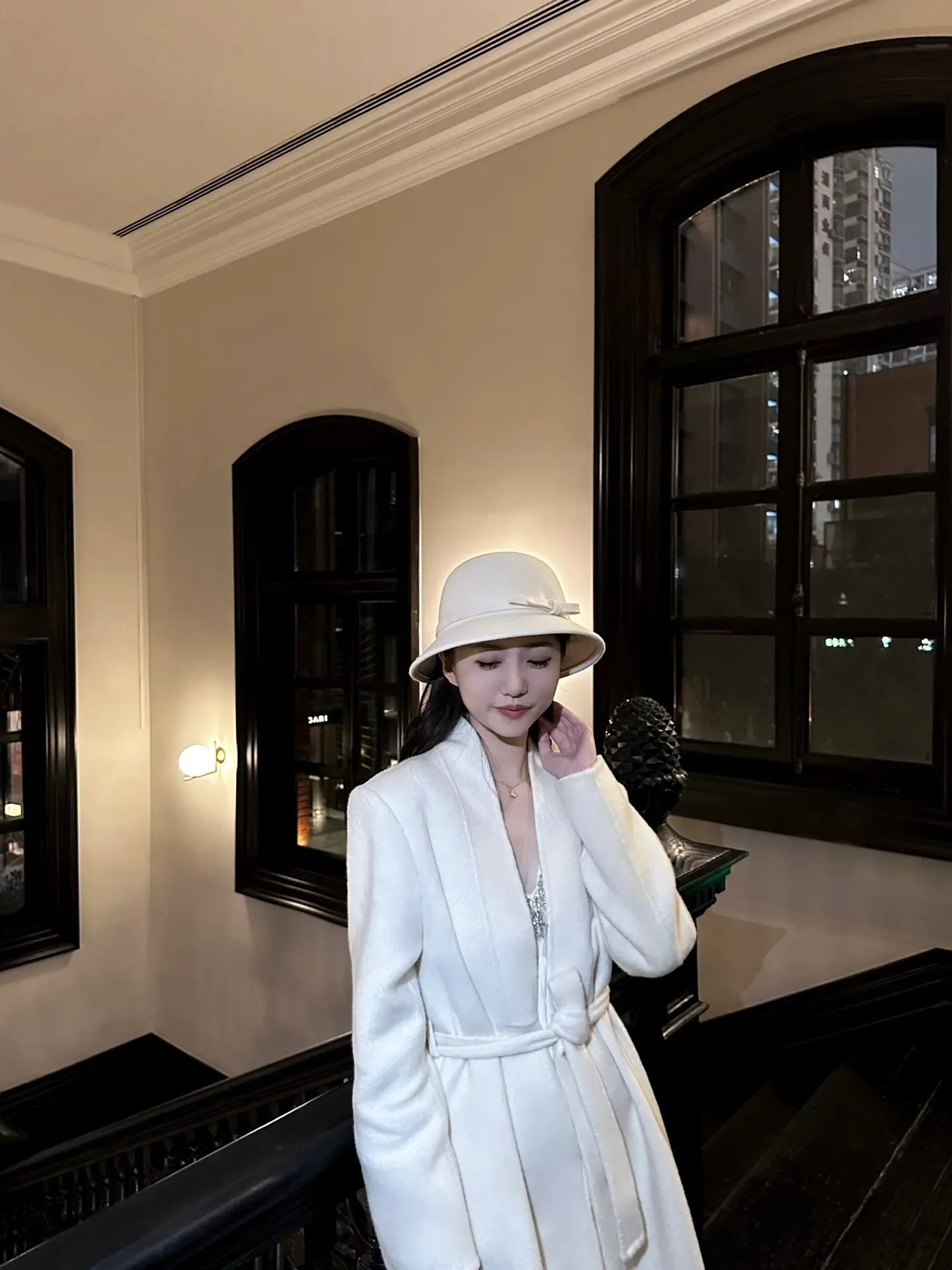 ootd穿搭 氛围感 白色系
