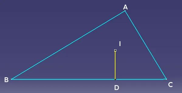 利用代数方程解几何证明题
如图一，I是△ABC的内心，ID⊥BC于D，且AB·A