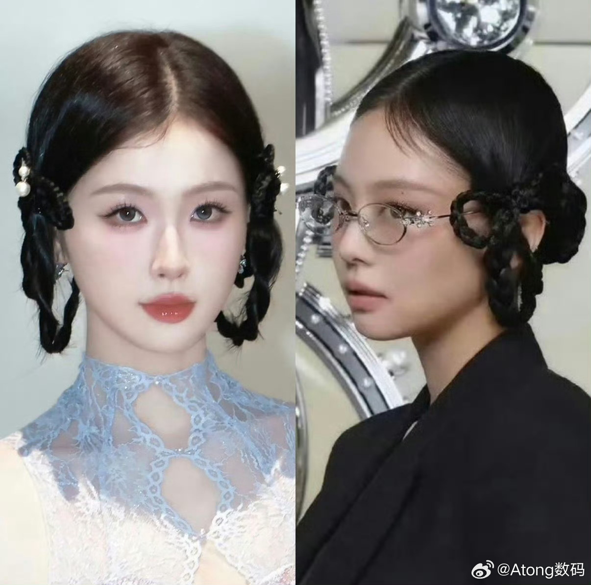 虞书欣和Jennie同款发型不一样的风格完全没必要拉踩 