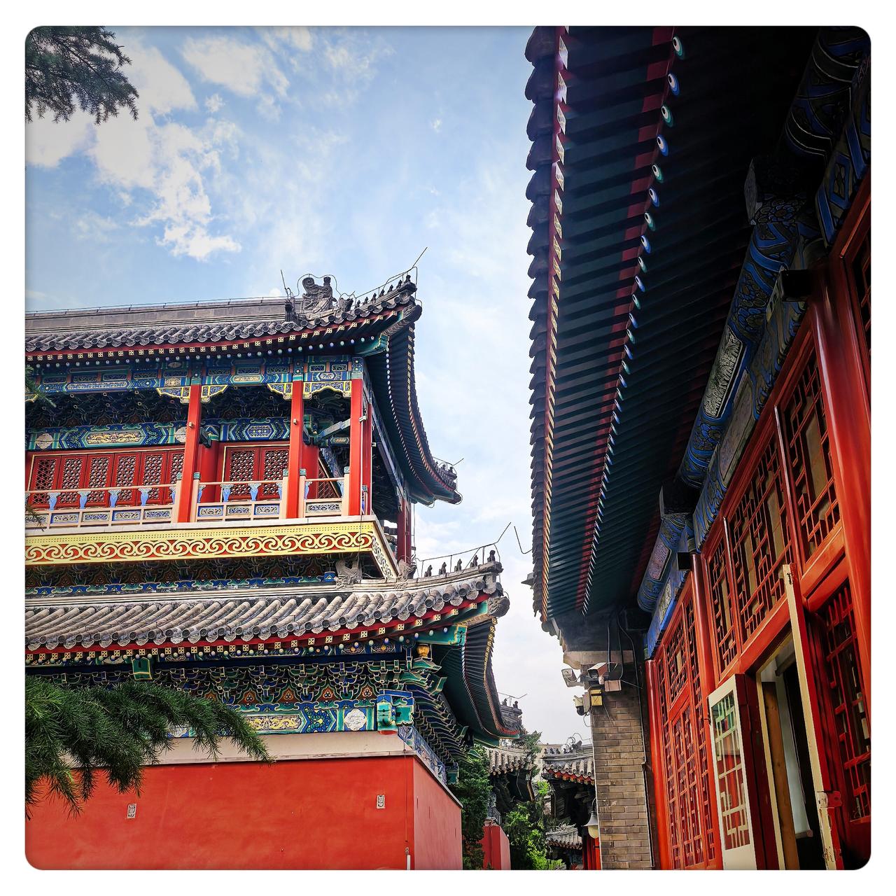 分享你随手拍的风景万寿寺古建筑很精美