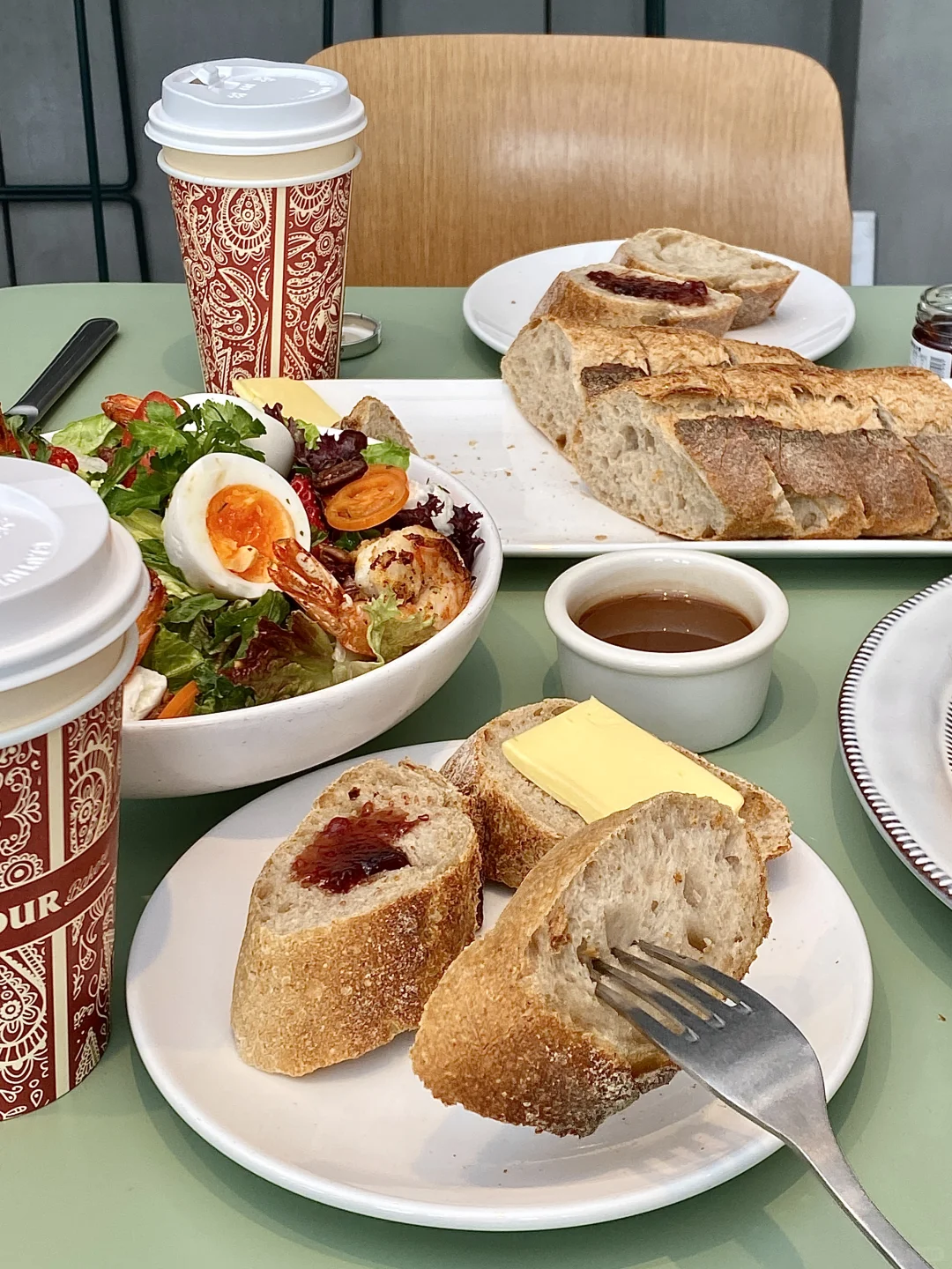 大连东港！找到巨好吃的酸面包brunch～