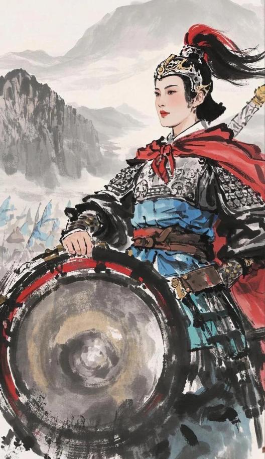 1135年，33岁的营伎梁红玉遭遇金军埋伏，腹部受伤，血流不止，最后精疲力竭掉下