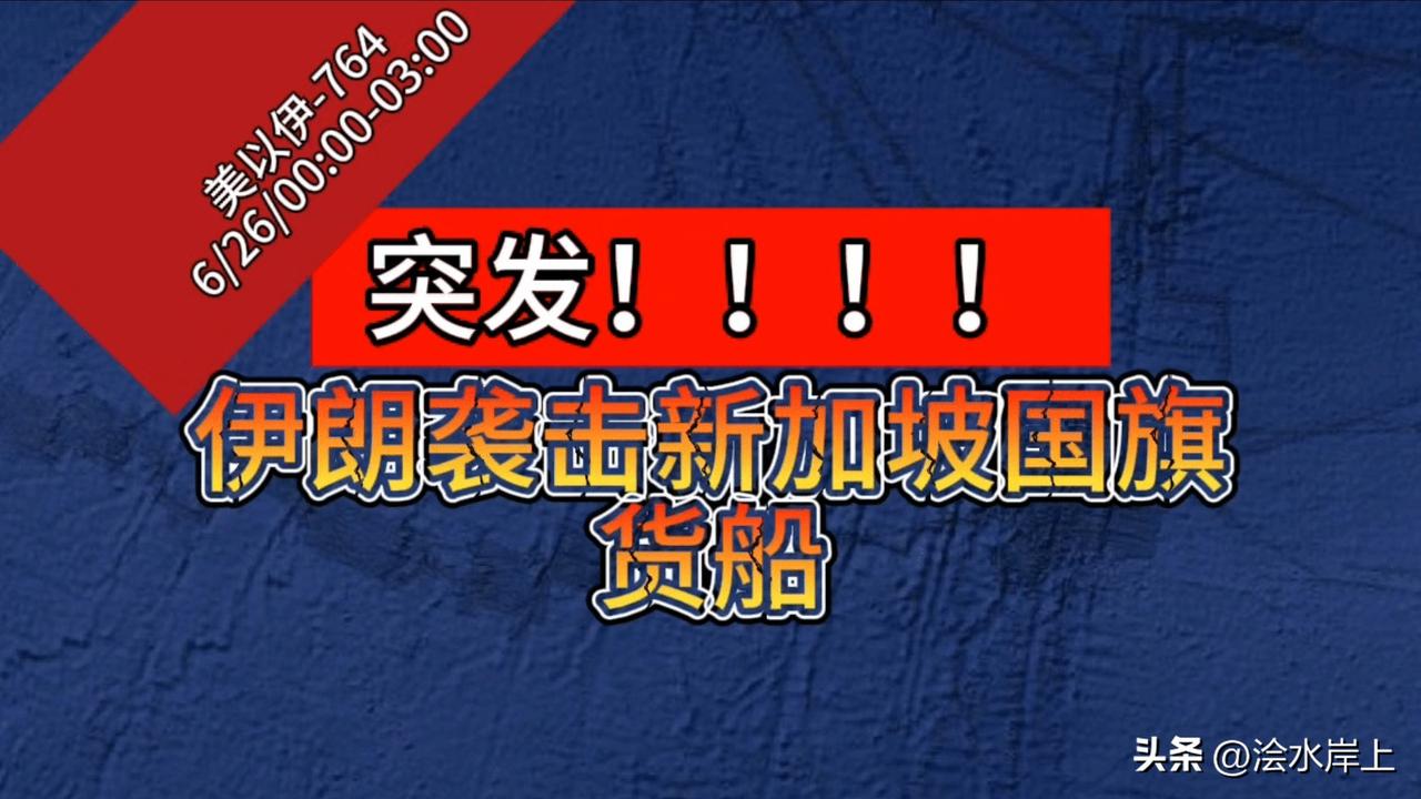 行驶在霍尔木兹海峡出海口的新加坡籍“长丽”轮，突遇四架伊朗“沙希德-136”自杀