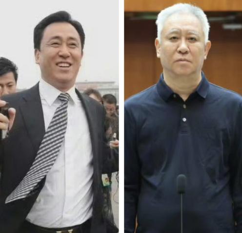 其实只要仔细看就能发现，许家印如今头发和眉毛几乎都已经白了。
 
最近网上又流传