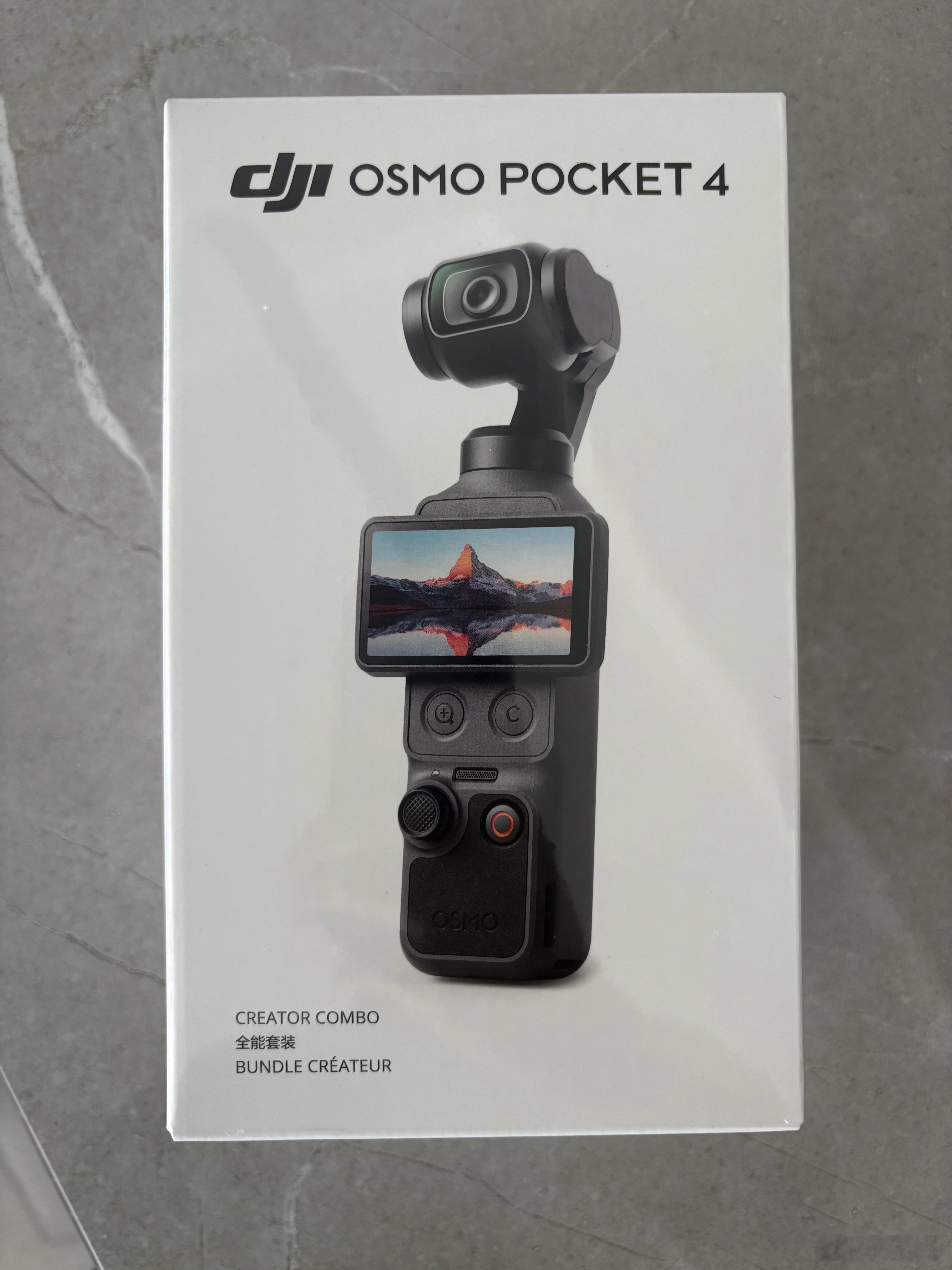 同样是首发抢到，我的今天才收到大疆pocket4