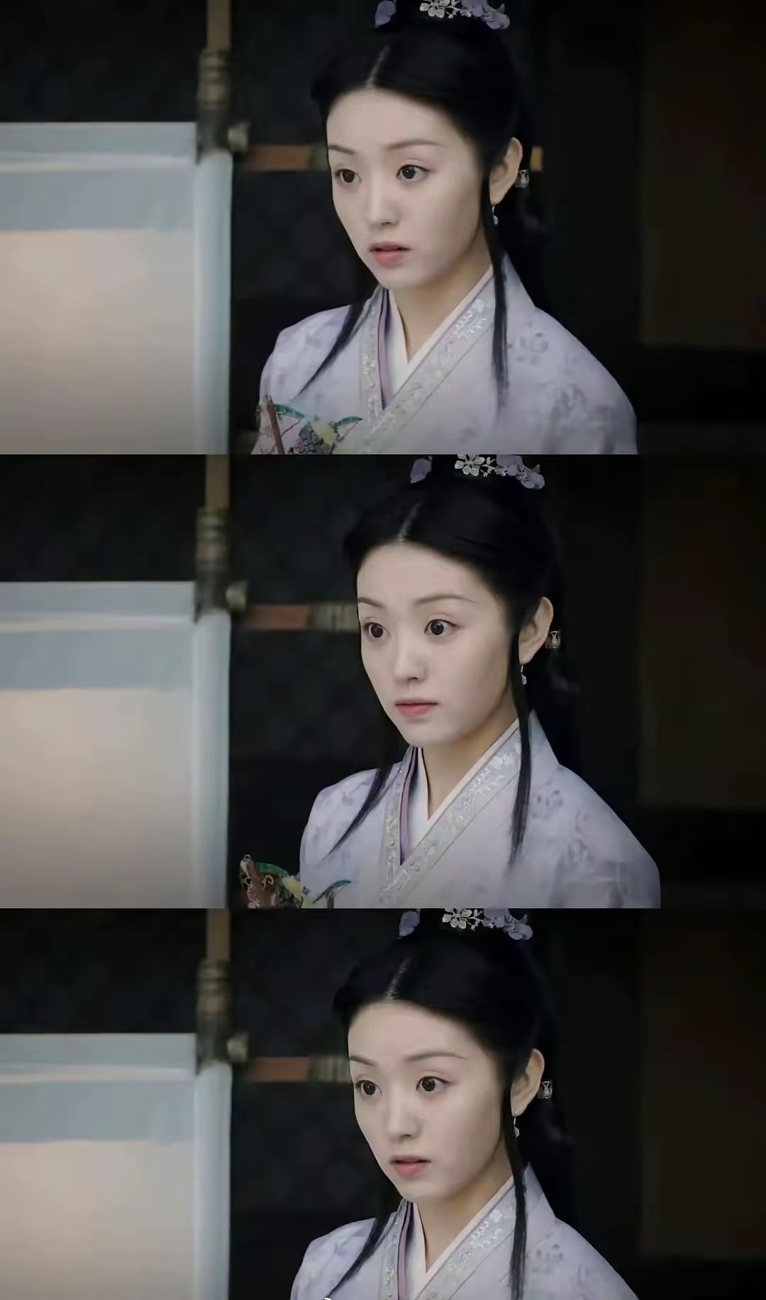 田曦薇没有刘海是真的不行 